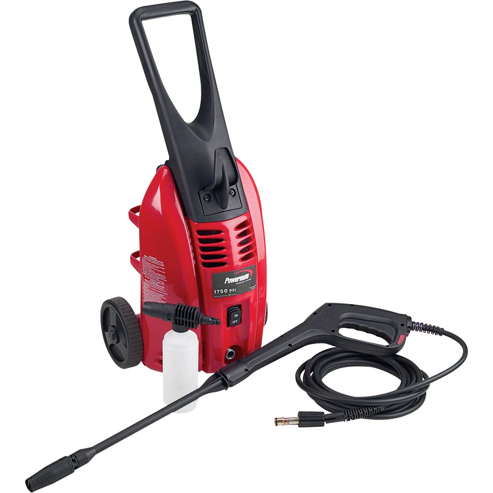 Coleman Electric Pressure Washer — 1750 PSI, Model# PW0551750